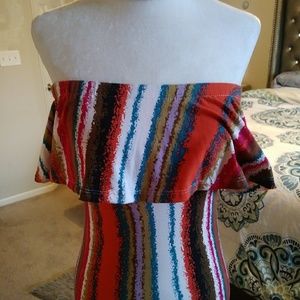 Strapless body dress NWOT